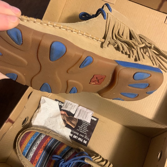 Twisted X fringe Mocs - Picture 2 of 4
